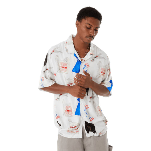 Huf Merida Chemise Manche Courte - Resort Multi - Streetart.fr